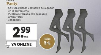 Lidl Panty esmara oferta