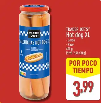 ALDI TRADER JOE'S Hot dog XL oferta