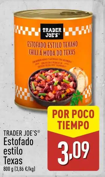 ALDI TRADER JOE'S Estofado estilo Texas oferta