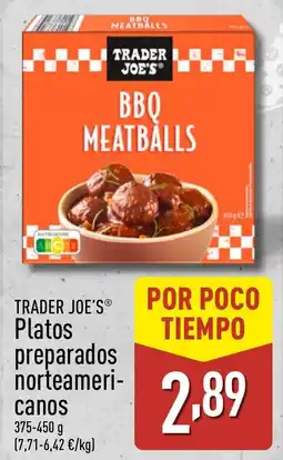 ALDI TRADER JOE'S Platos preparados norteameri- canos oferta