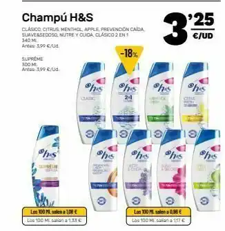 AhorraMas Champú oferta