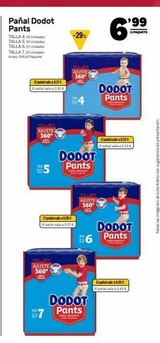 AhorraMas Pañales dodot oferta