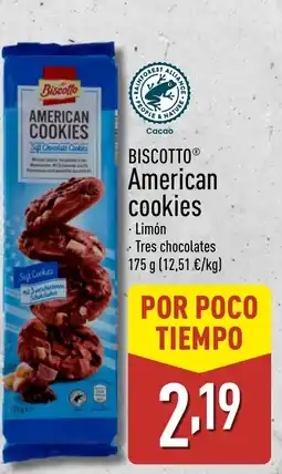 ALDI BISCOTTO American cookies oferta