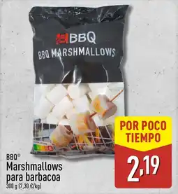 ALDI BBQ Marshmallows para barbacoa oferta