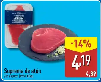 ALDI Suprema de atún oferta
