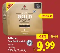Lidl BELLAROM Café Gold molido oferta