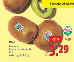 Lidl Kiwi oferta