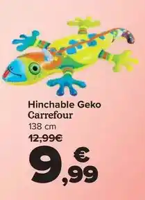 Carrefour Carrefour - hinchable geko oferta