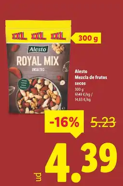 Lidl ALESTO Mezcla de frutos secos oferta