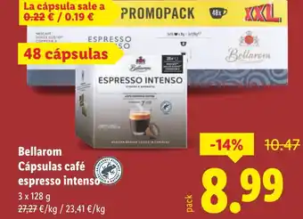 Lidl BELLAROM Cápsulas café espresso intenso oferta