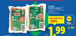 Lidl VEMONDO Salchicha Vegana oferta