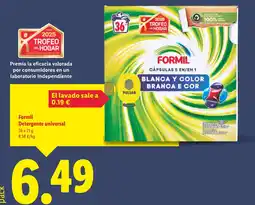 Lidl FORMIL Detergente universal oferta