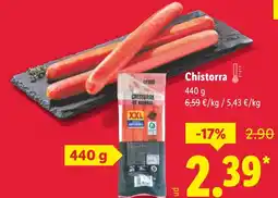 Lidl Chistorra oferta