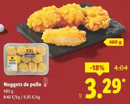 Lidl Nuggets de pollo oferta