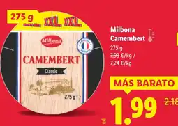 Lidl MILBONA Camembert oferta