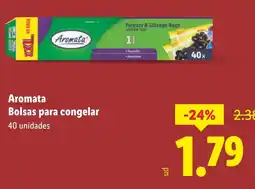 Lidl AROMATA Bolsas para congelar oferta