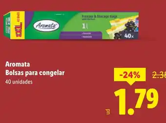 Lidl AROMATA Bolsas para congelar oferta