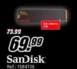 MediaMarkt SANDISK SSD interno 1TB oferta