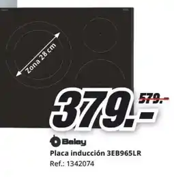 MediaMarkt BALAY Placa inducción 3EB965LR oferta