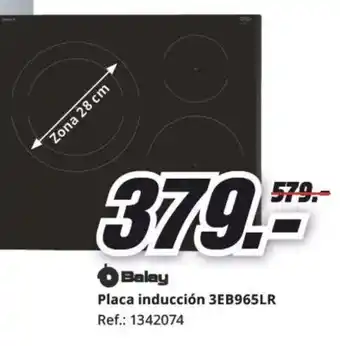 MediaMarkt BALAY Placa inducción 3EB965LR oferta