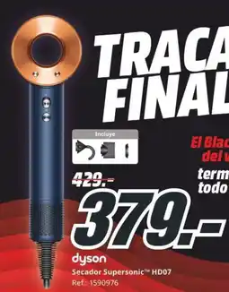 MediaMarkt DYSON Secador Supersonic™ HD07 oferta