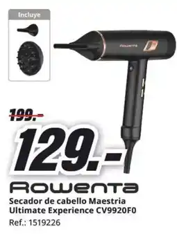 MediaMarkt ROWENTA Secador de cabello Maestria Ultimate Experience CV9920F0 oferta