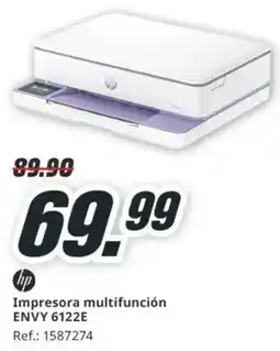 MediaMarkt HP Impresora multifunción ENVY 6122E oferta