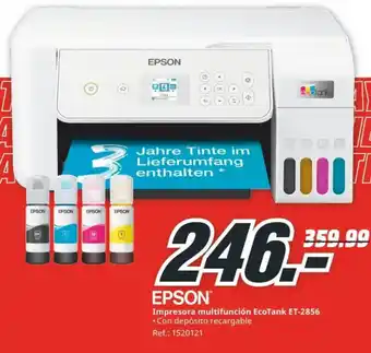MediaMarkt EPSON Impresora multifunción EcoTank ET-2856 oferta