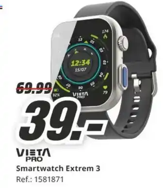 MediaMarkt VIETɅ PRO Smartwatch Extrem 3 oferta
