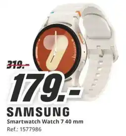 MediaMarkt SAMSUNG Smartwatch Watch 7 40 mm oferta