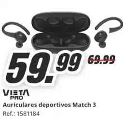 MediaMarkt VIETɅ PRO Auriculares deportivos Match 3 oferta