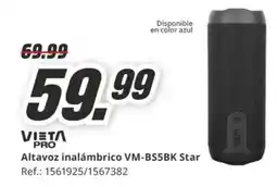 MediaMarkt VIETɅ PRO Altavoz inalámbrico VM-BS5BK Star oferta