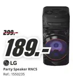 MediaMarkt LG Party Speaker RNC5 oferta