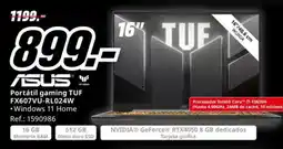 MediaMarkt ASUS Portátil gaming TUF FX607VU-RL024W oferta