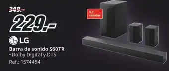 MediaMarkt LG Barra de sonido S60TR oferta