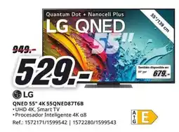 MediaMarkt LG QNED 55" 4K 55QNED87T6B oferta