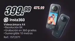 MediaMarkt Insta360 Videocámara X4 oferta