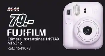 MediaMarkt FUJIFILM Cámara instantánea INSTAX MINI 12 oferta