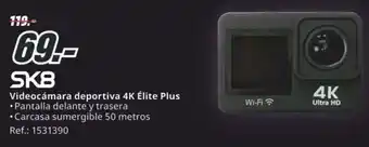MediaMarkt SK8 Videocámara deportiva 4K Élite Plus oferta