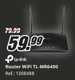 MediaMarkt TP-LINK Router WiFi TL-MR6400 oferta