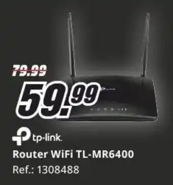 MediaMarkt TP-LINK Router WiFi TL-MR6400 oferta