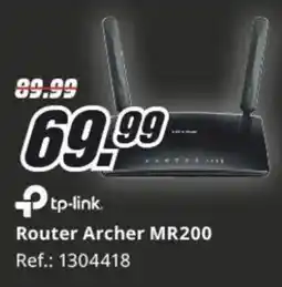 MediaMarkt TP-LINK Router Archer MR200 oferta