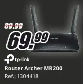 MediaMarkt TP-LINK Router Archer MR200 oferta