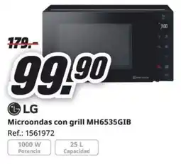 MediaMarkt LG Microondas con grill MH6535GIB oferta