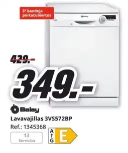MediaMarkt BALAY Lavavajillas 3VS572BP oferta