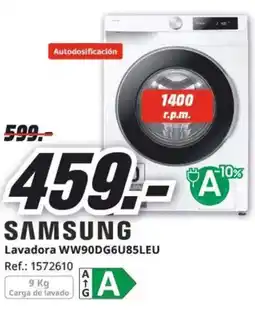 MediaMarkt SAMSUNG Lavadora WW90DG6U85LEU oferta