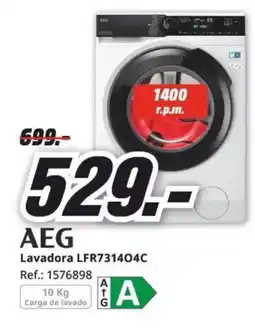 MediaMarkt AEG Lavadora LFR731404C oferta