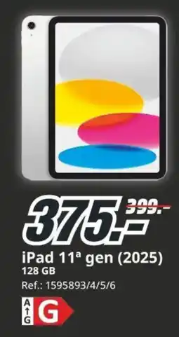 MediaMarkt iPad 11ª gen (2025) 128 GB oferta