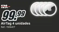 MediaMarkt AirTag 4 unidades oferta