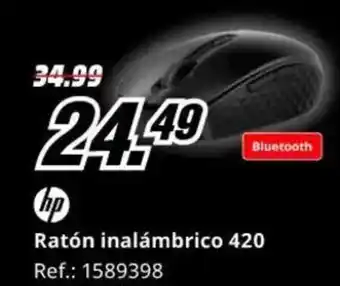 MediaMarkt HP Ratón inalámbrico 420 oferta